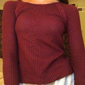 Knit log sleeve